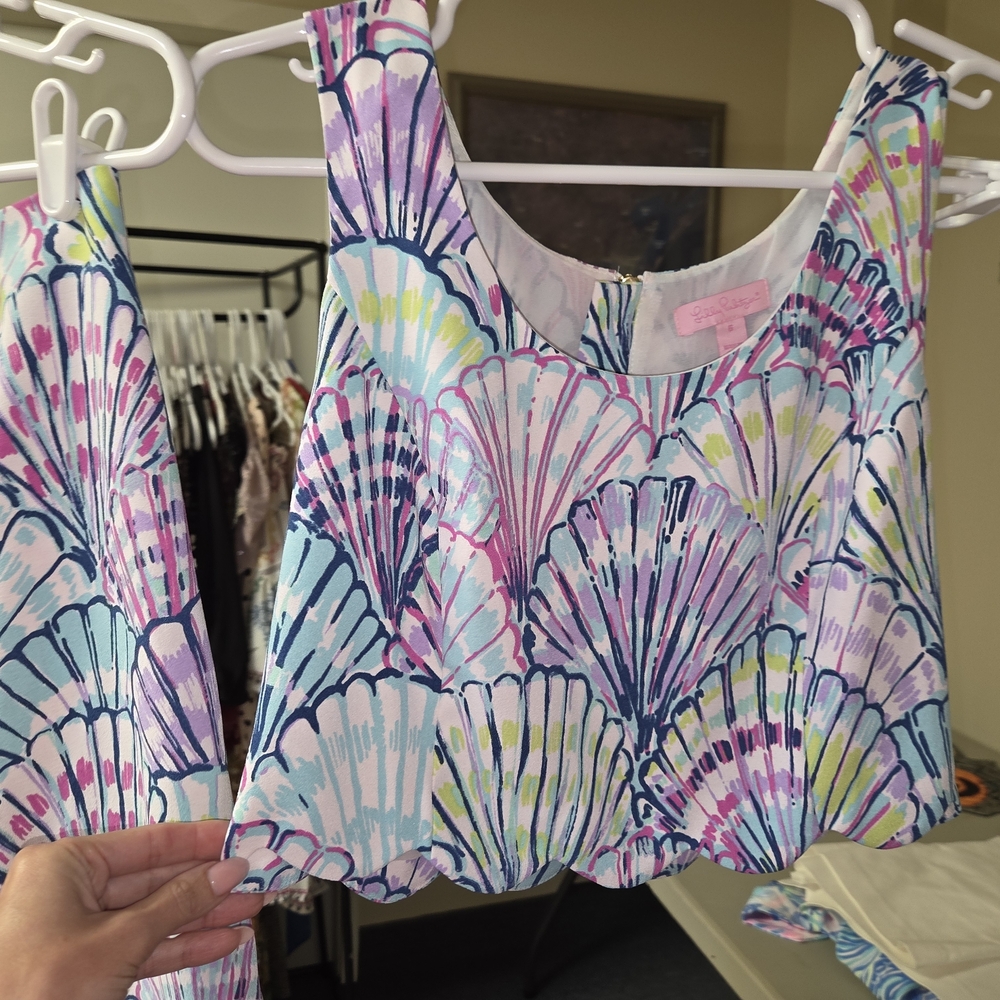 Lilly Pulitzer Oh Shello  2 Piece Set - Picture 3 of 5